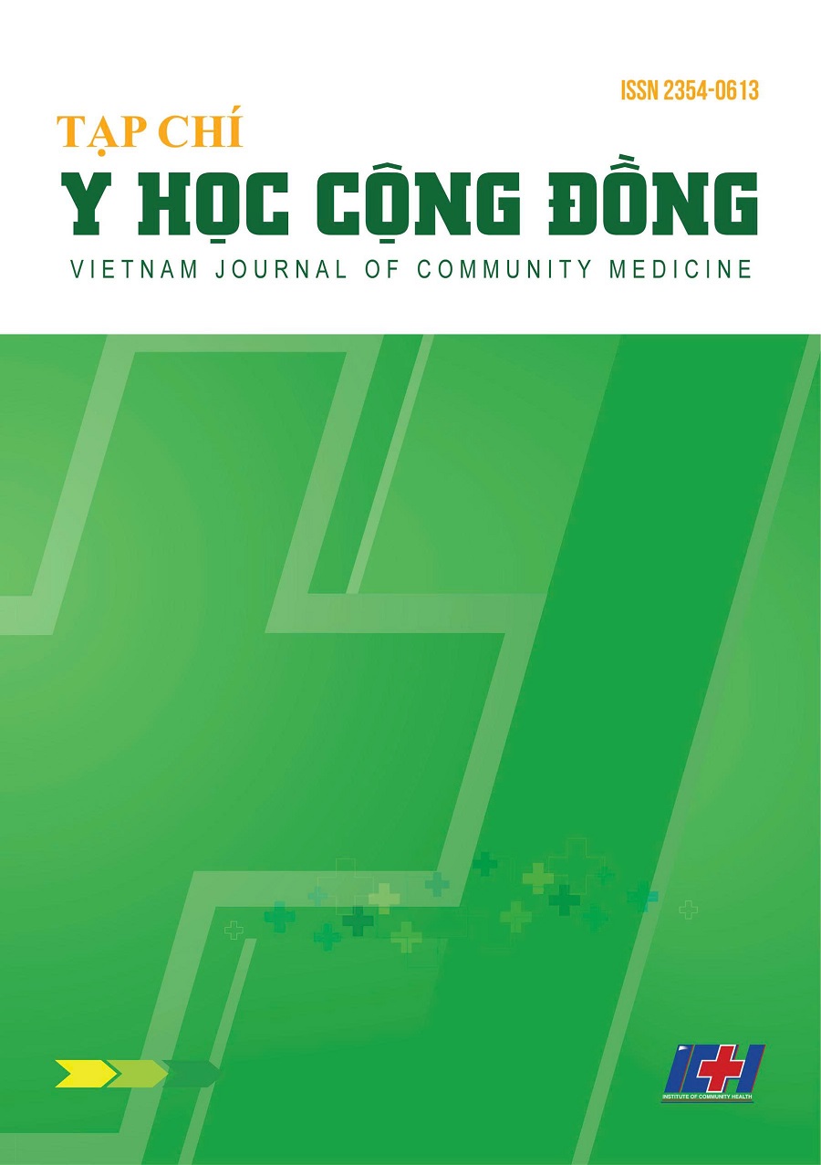 Vietnam Journal of Community Medicine