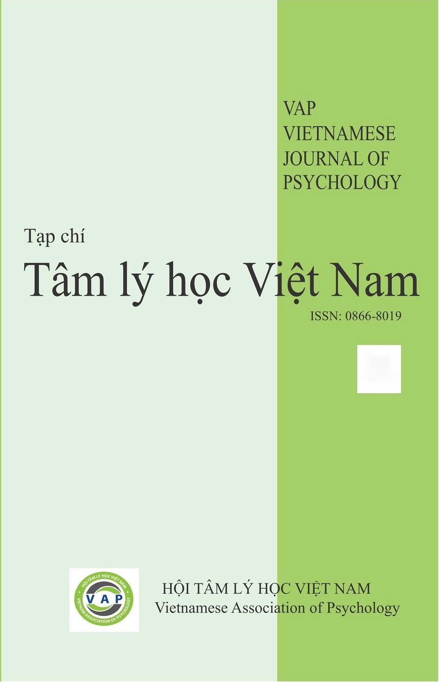VAP Vietnamese Journal of Psychology