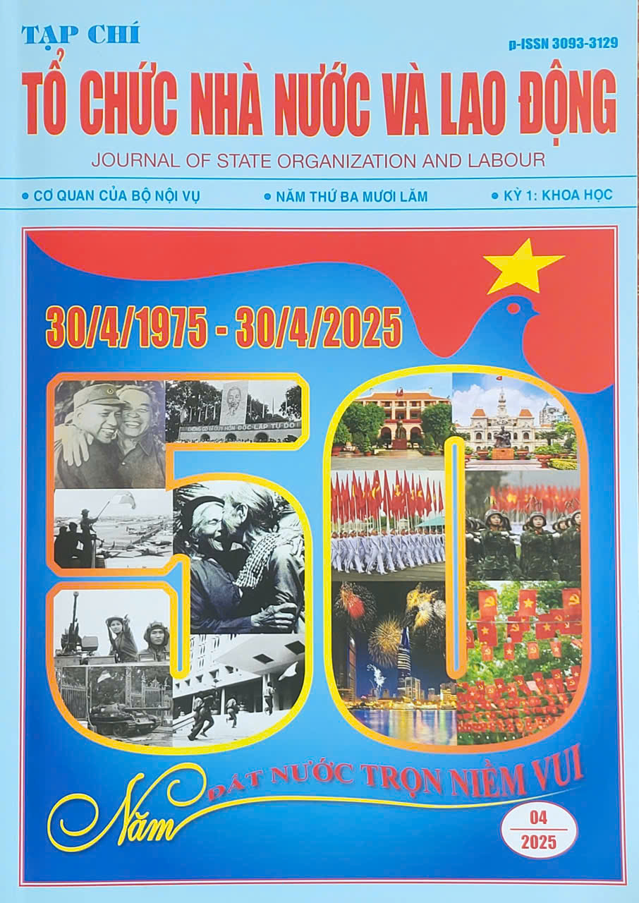 Journal of State Organization and Labour