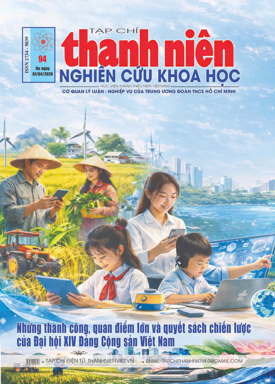 					Xem Số 94 (2026): Tạp chí Thanh niên Nghiên cứu Khoa học
				