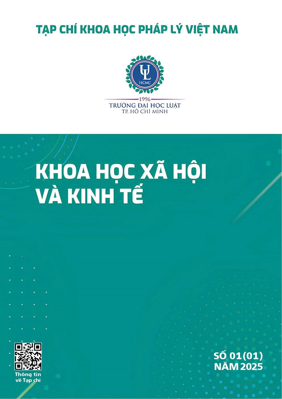 Tạp chí Khoa học Pháp lý Việt Nam - Khoa học xã hội và Kinh tế