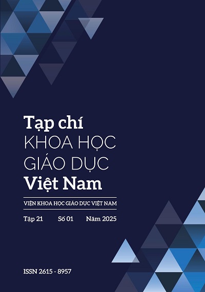 Vietnam Journal of Educational Sciences