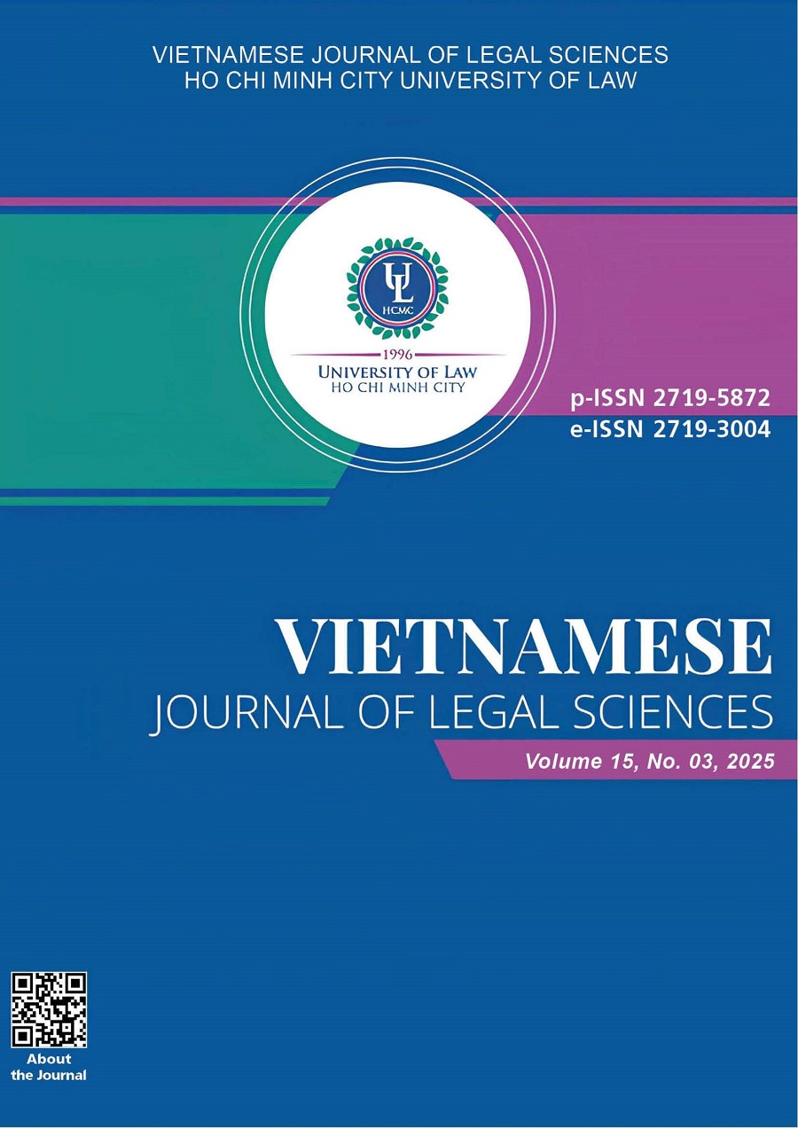 Vietnamese Journal of Legal Science