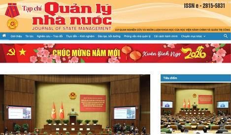 Tạp chí điện tử Quản lý nhà nước 