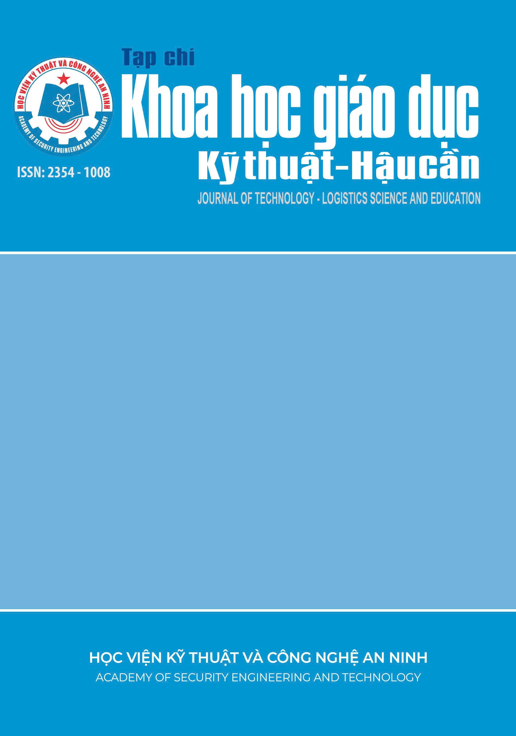 Journal of Technology - Logistics Science and Education