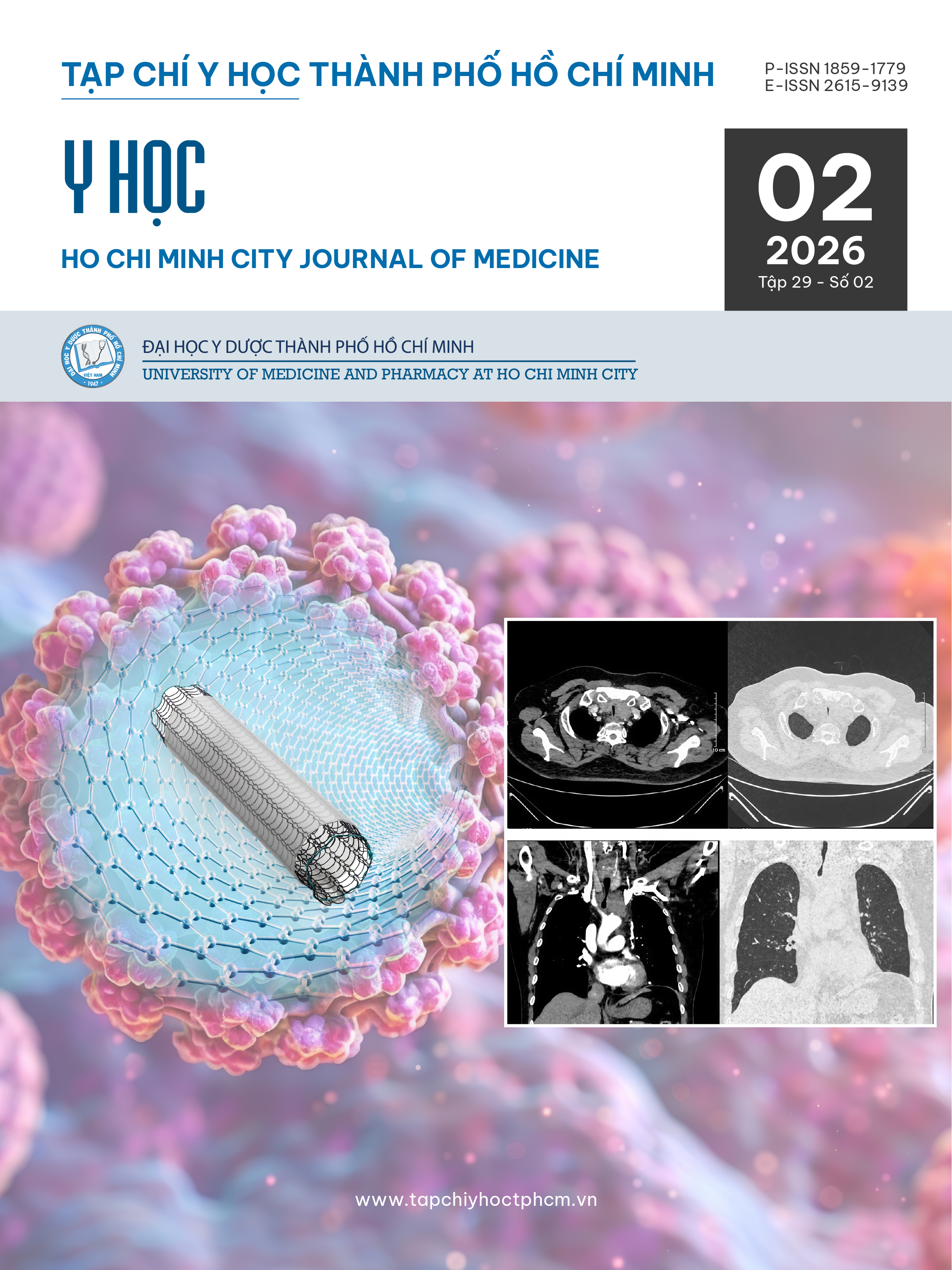 					View Vol. 29 No. 2 (2026): Tạp chí Y học Thành phố Hồ Chí Minh
				