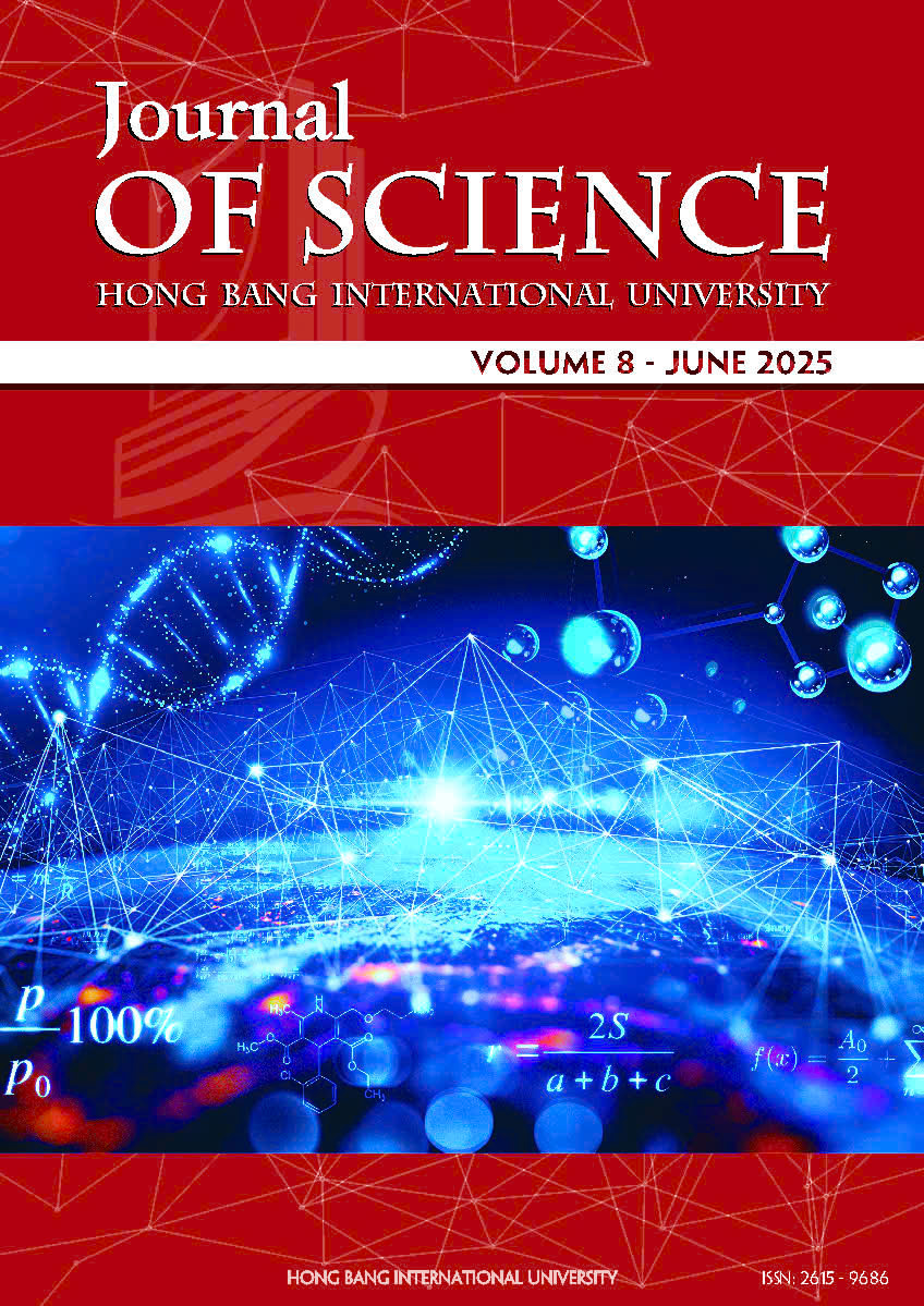 Hong Bang International University Journal of Science