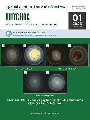 Ho Chi Minh City Journal of Medicine